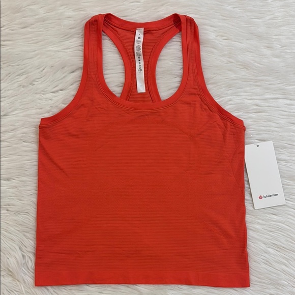 lululemon athletica Tops - NWT lululemon athletica red orange Women's Tank Top size 8